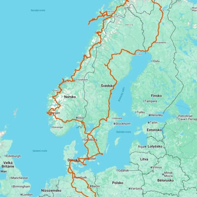 Norsko trip 2026. 11080 km, ktere se nezapominaji :-) 😎