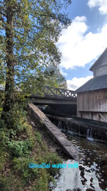 Litva - Ginučiai water mill